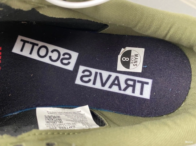 Bmlin Shoes LOW 1 JORDAN SCOTT TRAVIS X OG AIR DM7866-200 OLIVE MEDIUM 0730